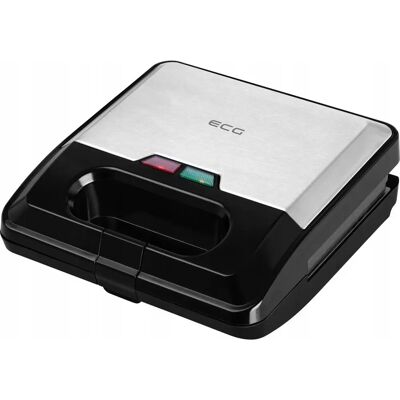 ECG S 3173 - Negro / Acero inoxidable - Sandwich maker ECG S 3173 - Negro / Acero inoxidable - Sandwich maker