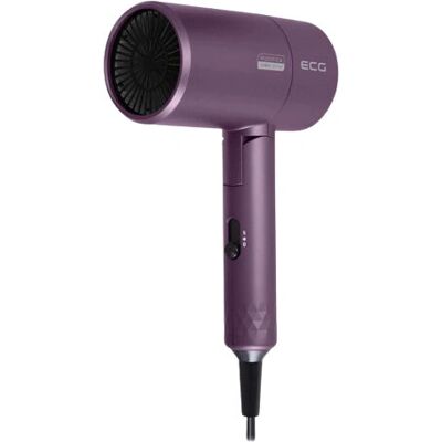Suszarka do włosów ECG Modifica Chiara - 1600W, Fioletowa, Jonizator Suszarka do włosów ECG Modifica Chiara - 1600W, Fioletowa, Jonizator