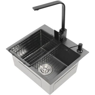 Senderpick - Granite Sink - Negro - Empotrado - Sink Senderpick - Granite Sink - Negro - Empotrado - Sink