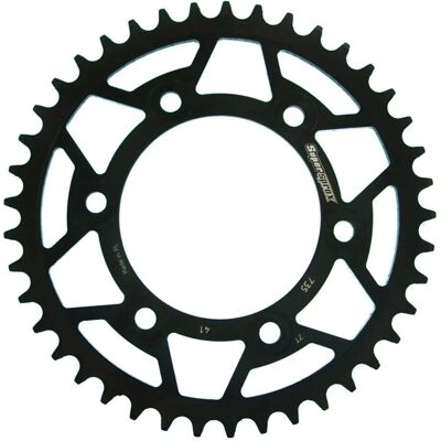 Supersprox Schwarzes Stahlmotorradkettensatz 520-41 - Motorradteil Supersprox Schwarzes Stahlmotorradkettensatz 520-41 - Motorradteil