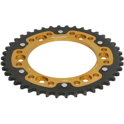Supersprox Gold Bi-metal Motorcycle Sprocket - CK501SG - Motocross, Enduro, Road Supersprox Gold Bi-metal Motorcycle Sprocket - CK501SG - Motocross, Enduro, Road