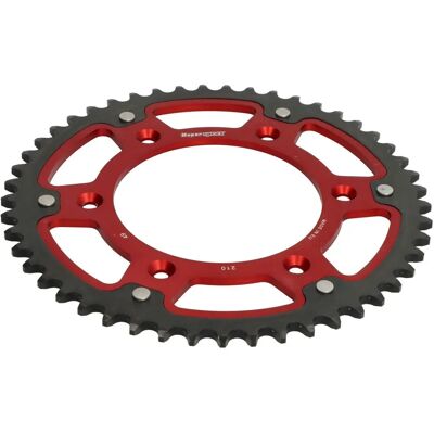 Pignon moto bi-métal Stealth Supersprox - Rouge - 49D Pignon moto bi-métal Stealth Supersprox - Rouge - 49D