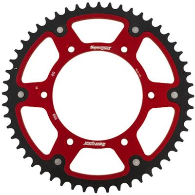 SuperSprox Roter 990.4:49 Kettenrad - Hochleistungs-Rennteil SuperSprox Roter 990.4:49 Kettenrad - Hochleistungs-Rennteil