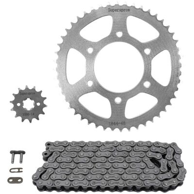 Supersprox Motorradketten-Set Yamaha YZF-R 125 2008-2018 Silber Supersprox Motorradketten-Set Yamaha YZF-R 125 2008-2018 Silber