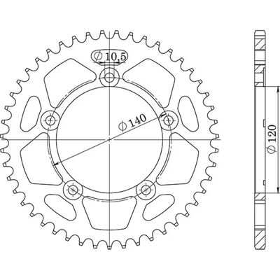 Supersprox Stahlmotorradkette - RFE-1792 - Langlebig, Leicht, Schwarze Oberfläche Supersprox Stahlmotorradkette - RFE-1792 - Langlebig, Leicht, Schwarze Oberfläche