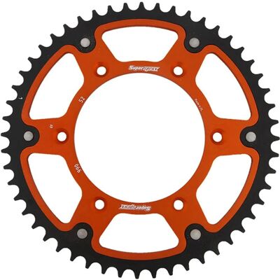 Supersprox Bi-metal Orange 52T Motorcycle Sprocket - Motorcycle Sprocket Supersprox Bi-metal Orange 52T Motorcycle Sprocket - Motorcycle Sprocket
