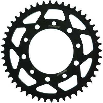 Couronne noire en acier Supersprox RFE-1871-48 - Couronne de moto - Publicité Couronne noire en acier Supersprox RFE-1871-48 - Couronne de moto - Publicité