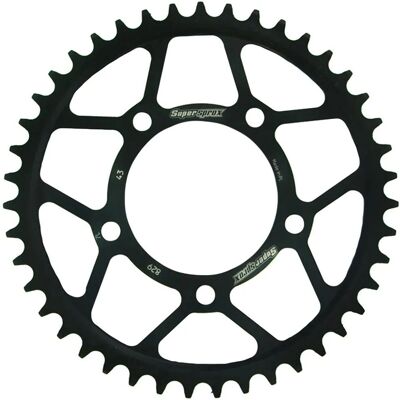 Corona de moto Supersprox RFE-829:43 - Negro Corona de moto Supersprox RFE-829:43 - Negro