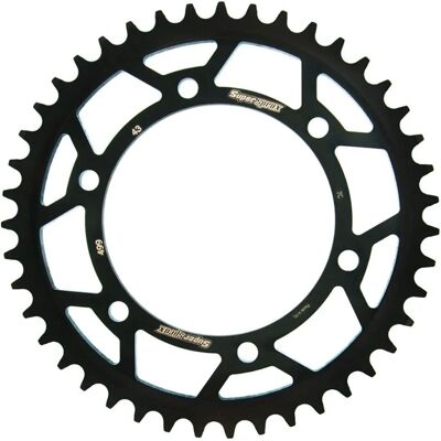 Supersprox RFE-499:43 Schwarzes Stahlmotorradritzel - Motorradteil Supersprox RFE-499:43 Schwarzes Stahlmotorradritzel - Motorradteil