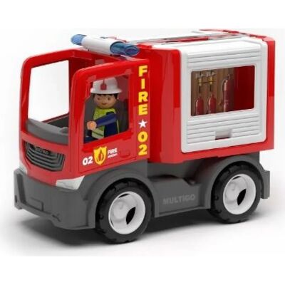Sparkys MULTIGO FIRE multibox s řidičem - Hasičské auto Sparkys MULTIGO FIRE multibox s řidičem - Hasičské auto