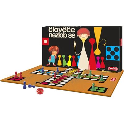 Efko Klasická rodinná hra - Člověče, nezlob se! Retro Efko Klasická rodinná hra - Člověče, nezlob se! Retro
