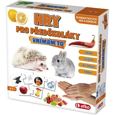 EFKO Hry pro předškoláky - Edukační soubor her pro předškolní děti EFKO Hry pro předškoláky - Edukační soubor her pro předškolní děti