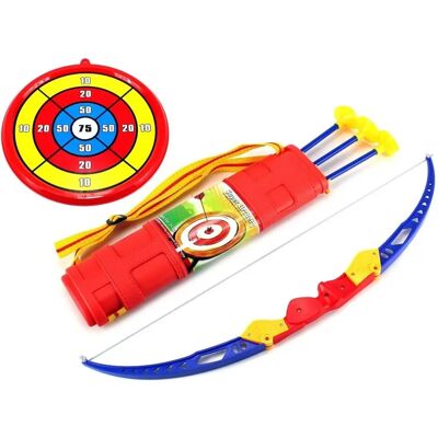 Sada luku a šípů Teddies 71cm - Bezpečné pro děti Sada luku a šípů Teddies 71cm - Bezpečné pro děti