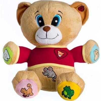 Teddies Medvěd Tedík Model - Mluvící Plyšová Hračka pro Děti Teddies Medvěd Tedík Model - Mluvící Plyšová Hračka pro Děti