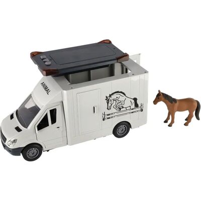 Fuego - Pet Transport Trailer - 28 cm - Plastic - Toy trailer Fuego - Pet Transport Trailer - 28 cm - Plastic - Toy trailer
