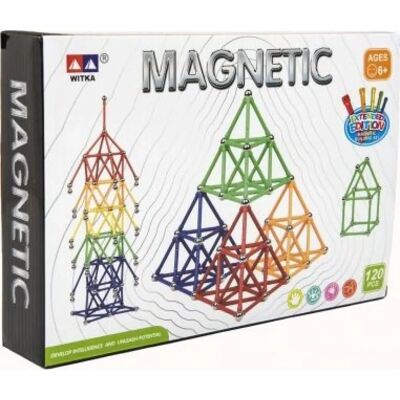 Bonaparte - Magnetic construction set - 120 ks Bonaparte - Magnetic construction set - 120 ks