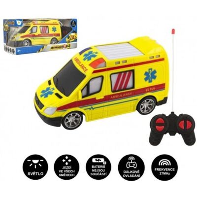 Teddies RC Ambulance - 20cm Távirányítós mentőautó Teddies RC Ambulance - 20cm Távirányítós mentőautó
