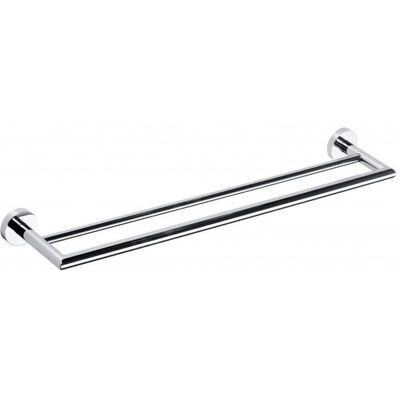 Portasalviette doppio Bemeta Omega - Accessorio bagno cromato da parete Portasalviette doppio Bemeta Omega - Accessorio bagno cromato da parete