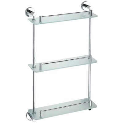 Mensola Doccia in Vetro Omega Bemeta - 3 Livelli, 40x67.5cm Mensola Doccia in Vetro Omega Bemeta - 3 Livelli, 40x67.5cm
