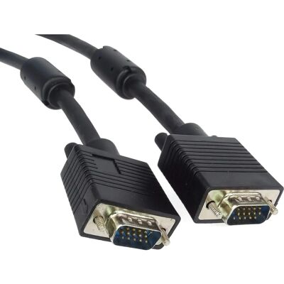 PremiumCord VGA Kabel 3m - Hochwertiges Koaxialmonitor Kabel PremiumCord VGA Kabel 3m - Hochwertiges Koaxialmonitor Kabel