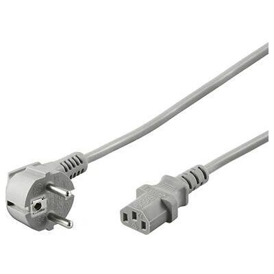 PremiumCord KPSP2G Voedingskabel - kabel, grijs, 2 m, C13-connector PremiumCord KPSP2G Voedingskabel - kabel, grijs, 2 m, C13-connector