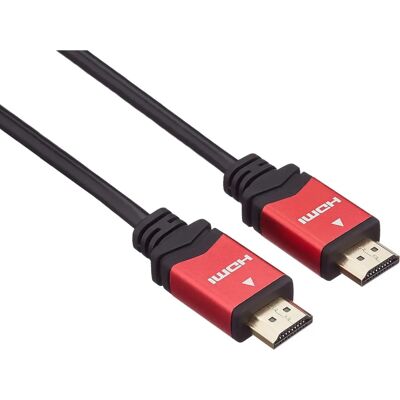 Câble HDMI Haute Vitesse 4K Silver PremiumCord - 2m Câble HDMI Haute Vitesse 4K Silver PremiumCord - 2m