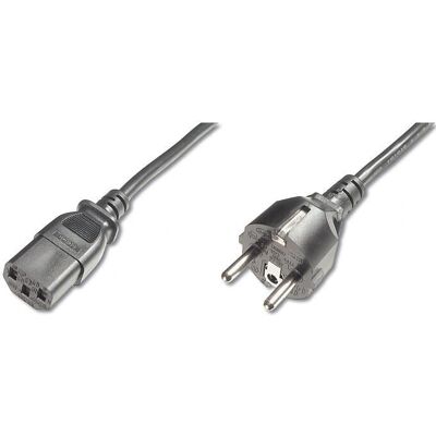 PremiumCord Voeding Kabel - 2m - CEE7/7 naar C13 - Zwart PremiumCord Voeding Kabel - 2m - CEE7/7 naar C13 - Zwart