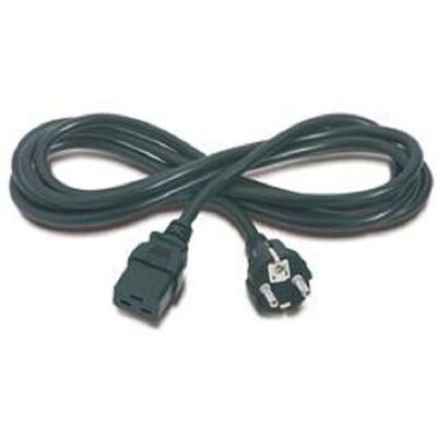 Kabel zasilający PremiumCord KPSPA - 3m Czarny CEE7/7 do C19 Kabel zasilający PremiumCord KPSPA - 3m Czarny CEE7/7 do C19
