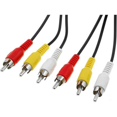 PremiumCord 2m RCA Kabel - Audio/Video Verbindung PremiumCord 2m RCA Kabel - Audio/Video Verbindung