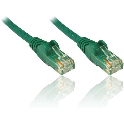 Cabo de conexão Premiumcord Categoria 6 3m Verde - Patchcord Cabo de conexão Premiumcord Categoria 6 3m Verde - Patchcord