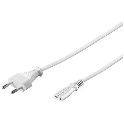 PremiumCord KPSPM3W voedingskabel - 3 m - Wit PremiumCord KPSPM3W voedingskabel - 3 m - Wit