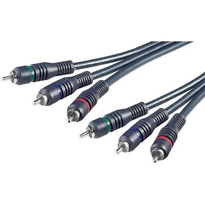 PremiumCord Cinch Kabel - 3x RCA - 2m PremiumCord Cinch Kabel - 3x RCA - 2m