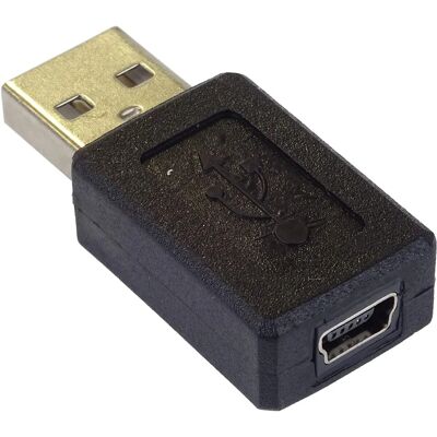 Adaptateur USB PremiumCord - USB A à Mini USB - Noir Adaptateur USB PremiumCord - USB A à Mini USB - Noir