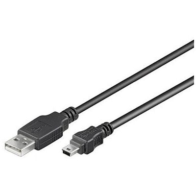 Kabel USB PremiumCord KU2M05A - 0,5 m, USB A na Mini-USB B, Černá Kabel USB PremiumCord KU2M05A - 0,5 m, USB A na Mini-USB B, Černá