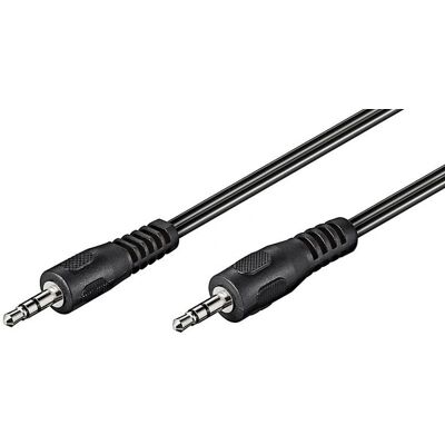 Câble audio PremiumCord 3,5 mm M/M - 3m - Noir - Publicité Câble audio PremiumCord 3,5 mm M/M - 3m - Noir - Publicité