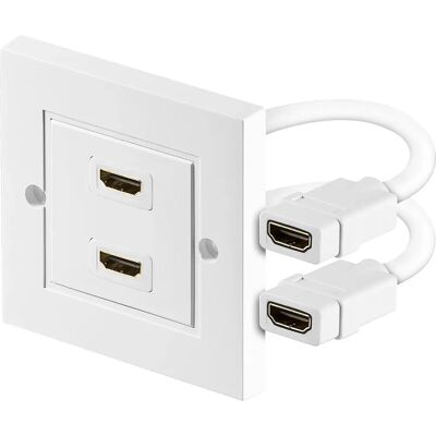 Goobay 51723 HDMI Wanddose - 4K HDR Goobay 51723 HDMI Wanddose - 4K HDR