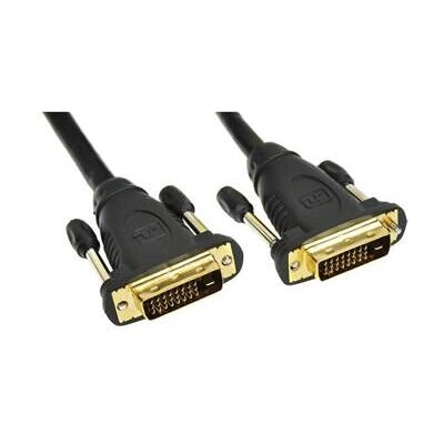 PremiumCord DVI Kabel - 1m, Zwart, Dual-Link, DVI-D PremiumCord DVI Kabel - 1m, Zwart, Dual-Link, DVI-D