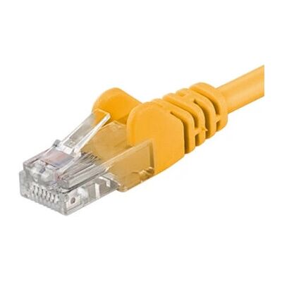 Żółty kabel sieciowy Cat6 U/UTP 0,25 m - Patchkabel Żółty kabel sieciowy Cat6 U/UTP 0,25 m - Patchkabel
