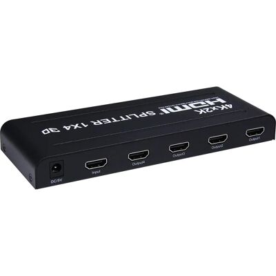 PremiumCord 4K HDMI Splitter 1-4 Port - Unterstützt 4K, Full HD, 3D PremiumCord 4K HDMI Splitter 1-4 Port - Unterstützt 4K, Full HD, 3D