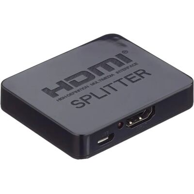 PremiumCord HDMI Splitter - 1 to 2 Portit 4K Full HD USB Virtalähde PremiumCord HDMI Splitter - 1 to 2 Portit 4K Full HD USB Virtalähde