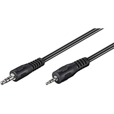 PremiumCord Audiokabel - 2 m - Abgeschirmt - Stereo 3,5 mm - Schwarz PremiumCord Audiokabel - 2 m - Abgeschirmt - Stereo 3,5 mm - Schwarz