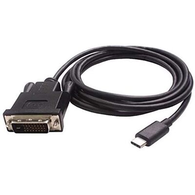 PremiumCord USB-C a DVI adapter - 1,8m - Fekete PremiumCord USB-C a DVI adapter - 1,8m - Fekete