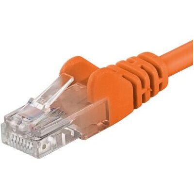 PremiumCord SPUTP005E Oranžová 0,5 m Cat5e U/UTP Síťový kabel PremiumCord SPUTP005E Oranžová 0,5 m Cat5e U/UTP Síťový kabel
