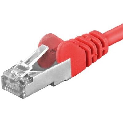 PremiumCord SP6ASFTP010R - 1m Síťový Kabel Cat6a PremiumCord SP6ASFTP010R - 1m Síťový Kabel Cat6a