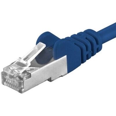 PremiumCord Modell SP6ASFTP020B - Nätverkskabel - Blå - 2 m - Cat6a PremiumCord Modell SP6ASFTP020B - Nätverkskabel - Blå - 2 m - Cat6a