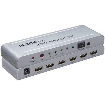 PremiumCord 4Kx2K HDMI Switch 5:1 PremiumCord 4Kx2K HDMI Switch 5:1