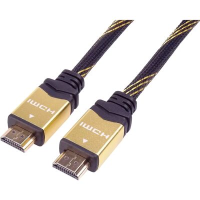 Premiumcord HDMI 2.0 Cable - Gold-plated Connectors - 2M Premiumcord HDMI 2.0 Cable - Gold-plated Connectors - 2M