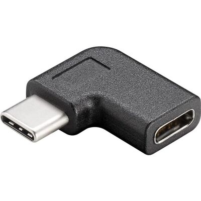 Premiumcord USB 3.1 C/Hann - C/Hun 90° Bøyd Kontakt - USB 3.1 Kabel Premiumcord USB 3.1 C/Hann - C/Hun 90° Bøyd Kontakt - USB 3.1 Kabel