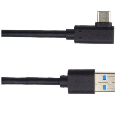 Premiumcord USB 3.0 A/M Gebogen 90° Kabel - 1M Premiumcord USB 3.0 A/M Gebogen 90° Kabel - 1M