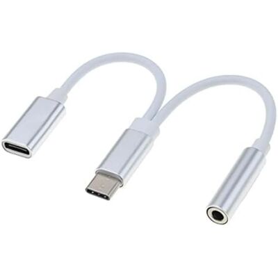 PremiumCord USB-C naar 3,5 mm audio en opladen PremiumCord USB-C naar 3,5 mm audio en opladen